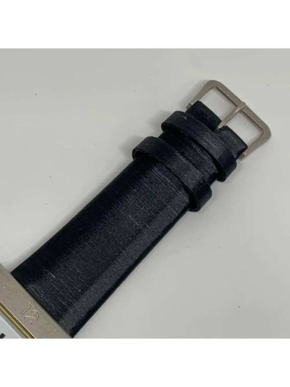 Projects Michael Graves Watch 30mm Square Dial Silver Tone quartz black running